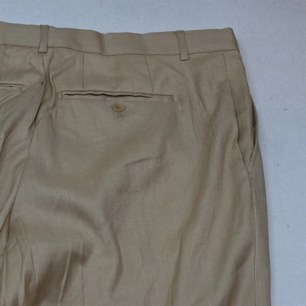 Bocaccio Uomo 50R 38x30 Khaki Mens Jacket Pants Suit